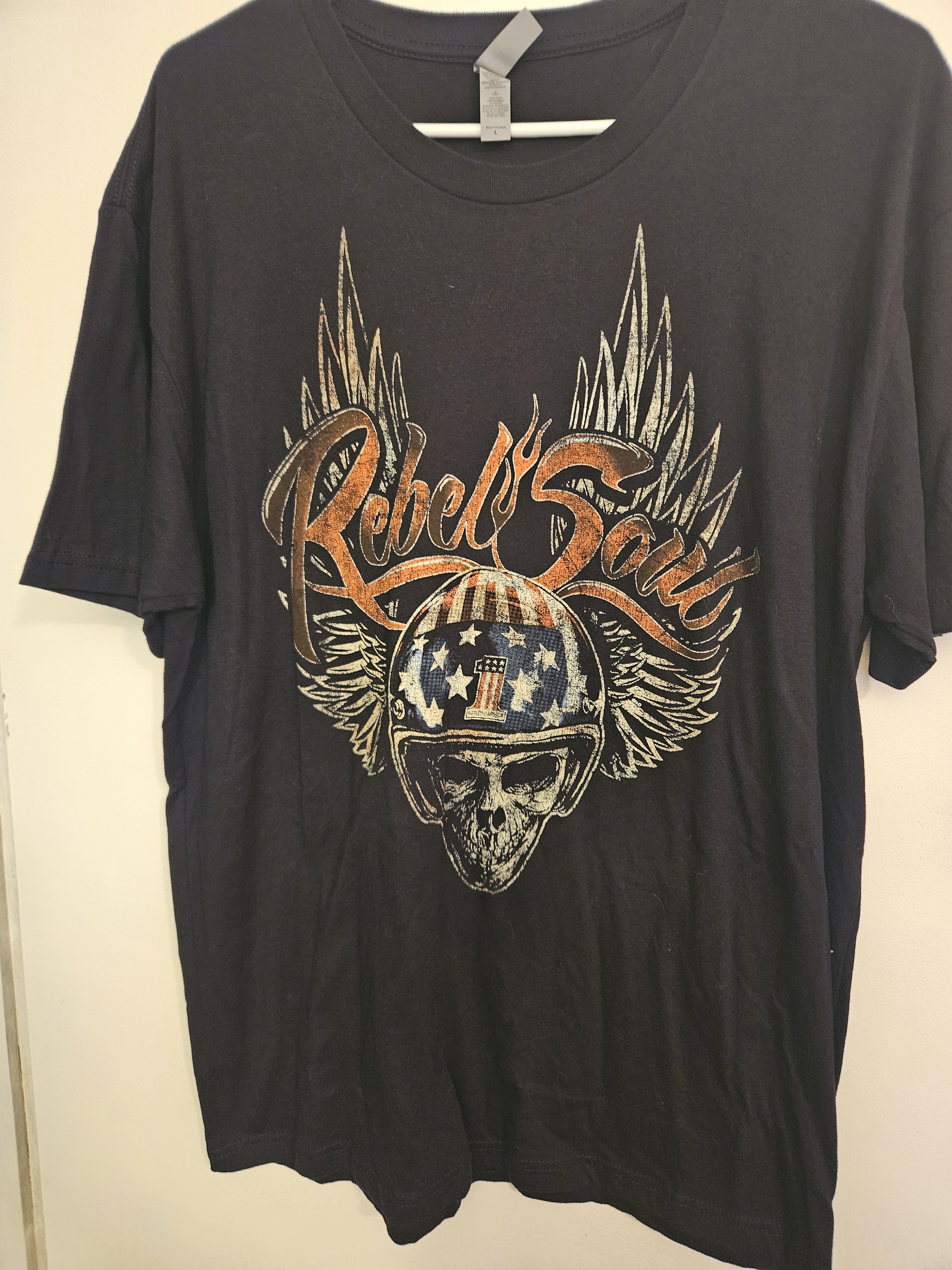 Mens Kid Rock 2013 Rebel Soul Concert Shirt